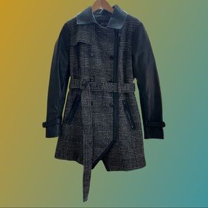 GUESS Jacket with Pleather Sleeves